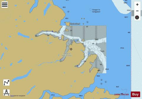 Cape Daly to/a Amiktok Island Marine Chart - Nautical Charts App
