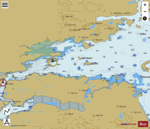 Groswater Bay Marine Chart - Nautical Charts App