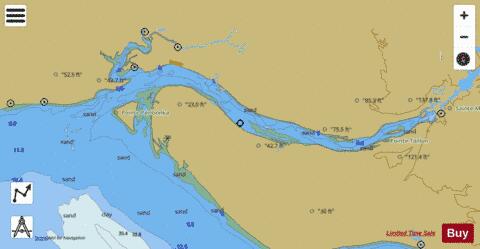 Rivière Péribonka Marine Chart - Nautical Charts App