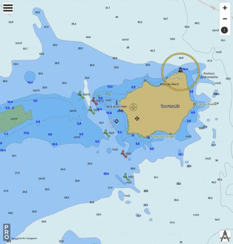 La Passe Marine Chart - Nautical Charts App