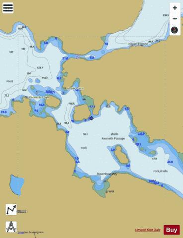 Kenneth Passage Marine Chart - Nautical Charts App