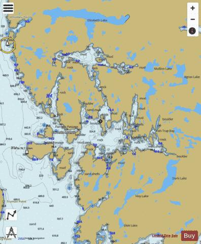 Fish Egg Inlet Marine Chart - Nautical Charts App