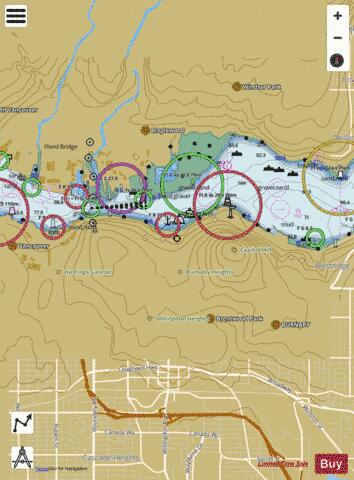 Vancouver Harbour, Central Portion\Partie Centrale Marine Chart - Nautical Charts App