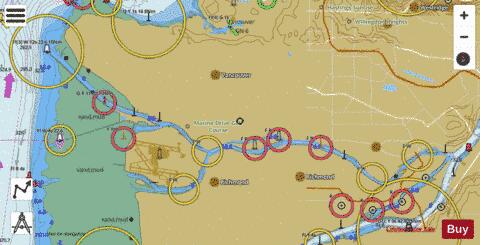 Fraser River\Fleuve Fraser, Strait of Georgia to\a Mitchell Island Marine Chart - Nautical Charts App