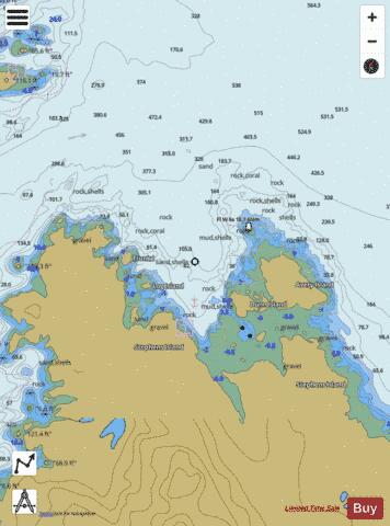Qlawdzeet Anchorage Marine Chart - Nautical Charts App