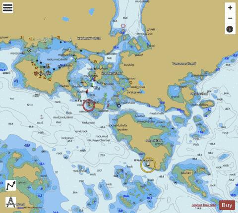 Kyuquot Marine Chart - Nautical Charts App