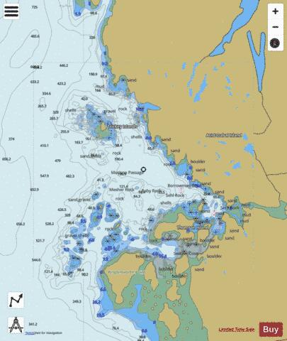 Borrowman Bay Marine Chart - Nautical Charts App