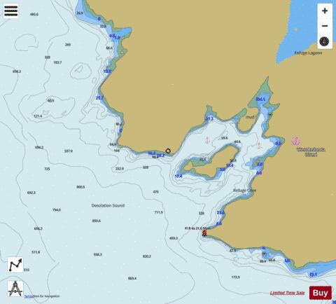 Refuge Cove Marine Chart - Nautical Charts App