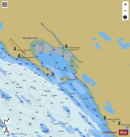 M'Clintock Bay Marine Chart - Nautical Charts App