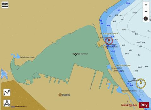 Hamilton Harbour Marine Chart - Nautical Charts App