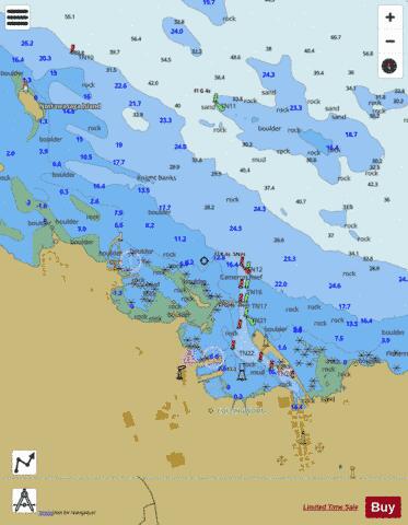 Collingwood Marine Chart - Nautical Charts App
