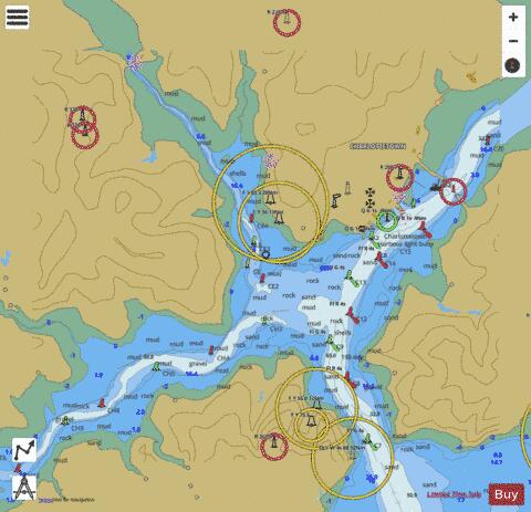 Charlottetown Harbour Marine Chart - Nautical Charts App
