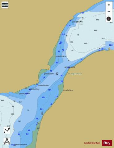 The Narrows Marine Chart - Nautical Charts App