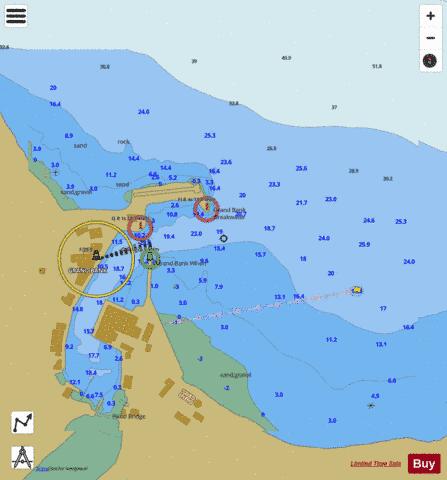 Grand Bank Harbour Marine Chart - Nautical Charts App