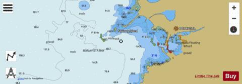 Bonavista Harbour Marine Chart - Nautical Charts App