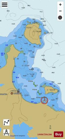 Lumsden Harbour Marine Chart - Nautical Charts App