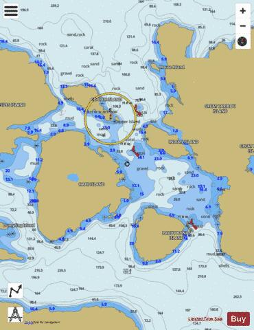 Caribou Run Marine Chart - Nautical Charts App