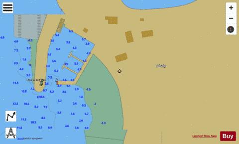 Arisaig Wharf/Quai Marine Chart - Nautical Charts App