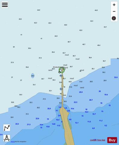 CA_CA576827 Marine Chart - Nautical Charts App