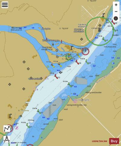 Port de Trois-Rivieres Marine Chart - Nautical Charts App