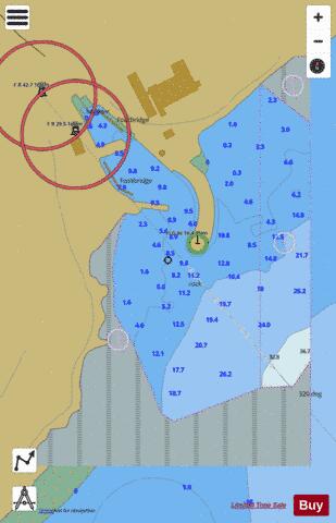 Gascons Marine Chart - Nautical Charts App