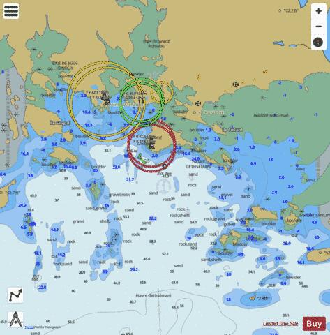 Havre Geths\xE9mani Marine Chart - Nautical Charts App