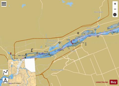 Becketts Creek �\to Ottawa Marine Chart - Nautical Charts App