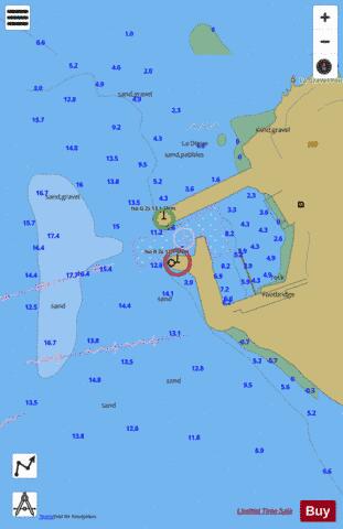 Ile d'Entree Marine Chart - Nautical Charts App