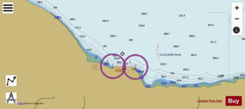 Terminal maritime de Grande Anse Marine Chart - Nautical Charts App