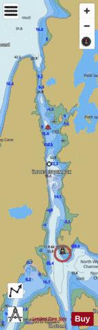 Passe Champlain Marine Chart - Nautical Charts App