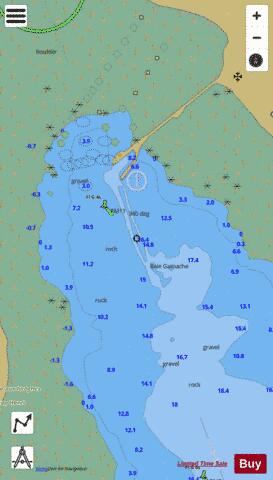 Quai/Wharf Port-Menier - \xCEle d'Anticosti Marine Chart - Nautical Charts App