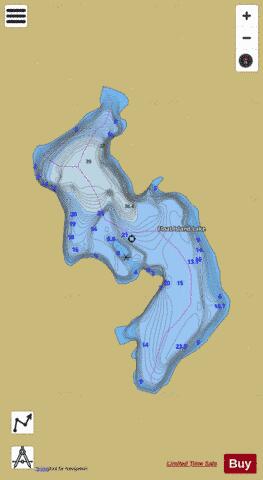 Float Island Lake depth contour Map - i-Boating App