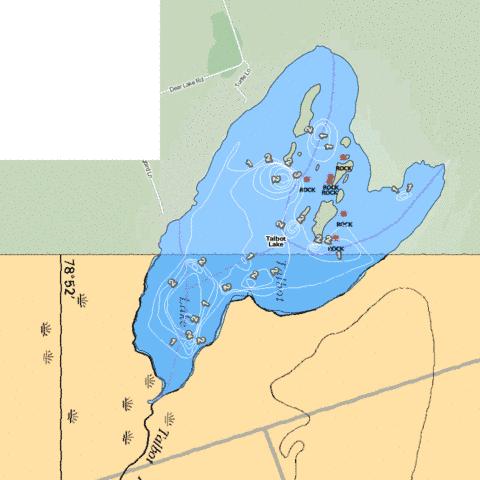 Talbot Lake Marine Chart - Nautical Charts App