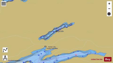 Fogal (Balsam) Lake depth contour Map - i-Boating App