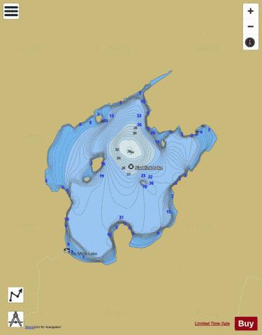 Watch Lake depth contour Map - i-Boating App