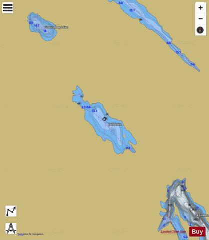 Loft Lake depth contour Map - i-Boating App