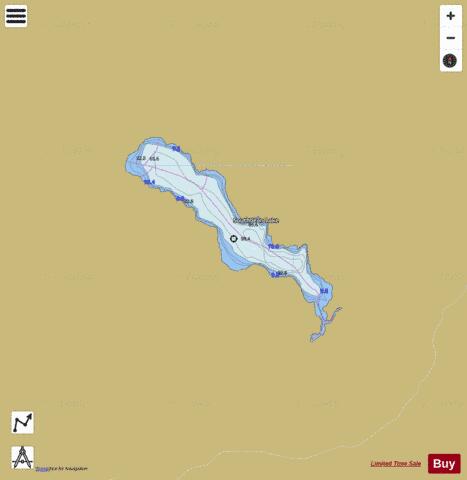 South Jean Lake depth contour Map - i-Boating App