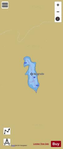 Tingey Lake depth contour Map - i-Boating App