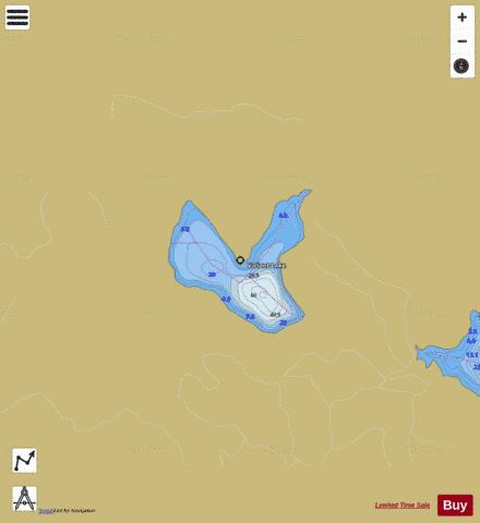 Valiant Lake depth contour Map - i-Boating App