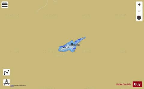 Dugan Lake depth contour Map - i-Boating App
