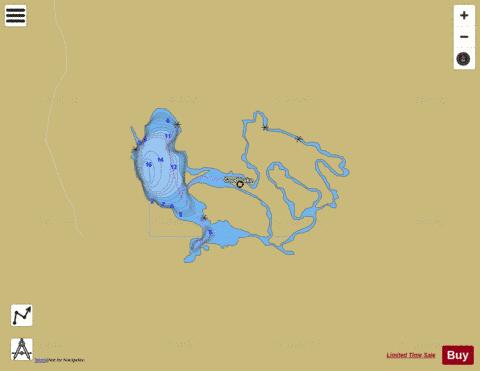 Good Lake depth contour Map - i-Boating App