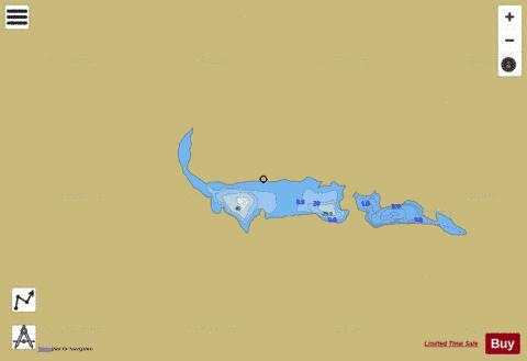 West Pennock depth contour Map - i-Boating App