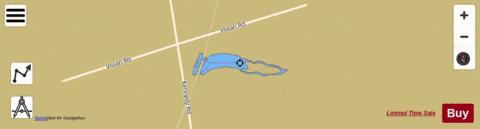 Boylens Pond depth contour Map - i-Boating App