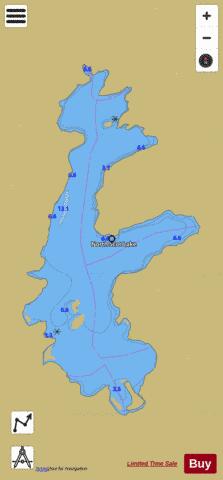 North Scot Lake depth contour Map - i-Boating App