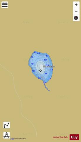 Norman Lake depth contour Map - i-Boating App
