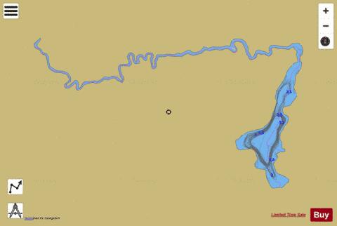 CA_ON_V_103409049 depth contour Map - i-Boating App