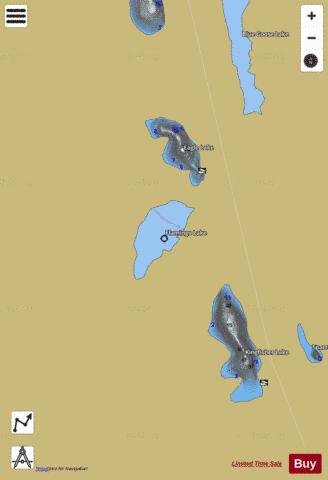 Flamingo Lake depth contour Map - i-Boating App