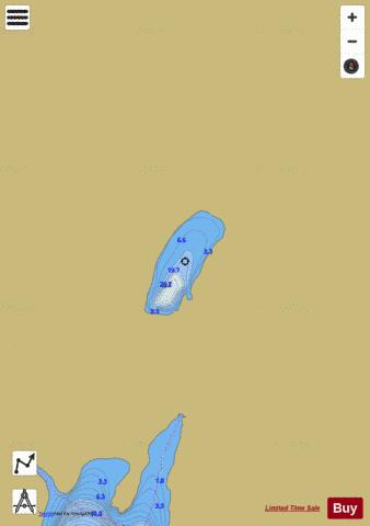 CA_ON_V_103409883 depth contour Map - i-Boating App