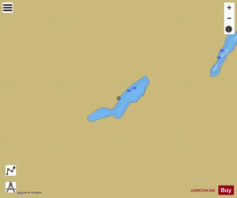 CA_ON_V_103409921 depth contour Map - i-Boating App