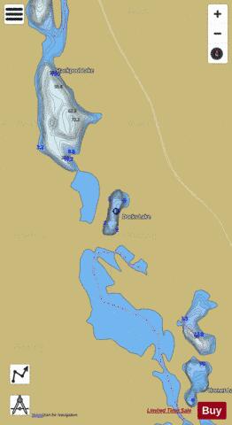 Docks Lake depth contour Map - i-Boating App